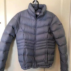 Columbia Puffer Jacket Gray Size Extra Small